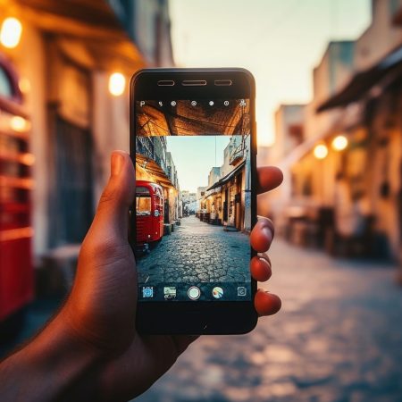 Fotografia cu telefonul – curs la sală, cu practică